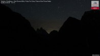 Archiv Foto Webcam Toblach (Drei Zinnen) 23:00