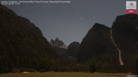 Archiv Foto Webcam Toblach (Drei Zinnen) 01:00