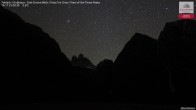 Archiv Foto Webcam Toblach (Drei Zinnen) 23:00