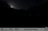 Archived image Webcam Family Resort Rainer, South Tyrol 03:00