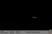 Archived image Webcam Family Resort Rainer, South Tyrol 23:00
