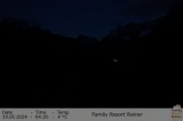 Archived image Webcam Family Resort Rainer, South Tyrol 03:00