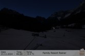 Archiv Foto Webcam Family Resort Rainer im Bergdorf Sexten 05:00