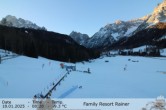 Archiv Foto Webcam Family Resort Rainer im Bergdorf Sexten 07:00