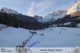 Archived image Webcam Family Resort Rainer, South Tyrol 07:00