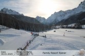 Archived image Webcam Family Resort Rainer, South Tyrol 13:00