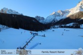 Archived image Webcam Family Resort Rainer, South Tyrol 07:00