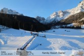 Archiv Foto Webcam Family Resort Rainer im Bergdorf Sexten 07:00