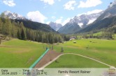 Archiv Foto Webcam Family Resort Rainer im Bergdorf Sexten 13:00