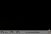 Archiv Foto Webcam Family Resort Rainer im Bergdorf Sexten 23:00