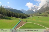 Archiv Foto Webcam Family Resort Rainer im Bergdorf Sexten 09:00