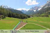 Archiv Foto Webcam Family Resort Rainer im Bergdorf Sexten 11:00