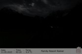 Archiv Foto Webcam Family Resort Rainer im Bergdorf Sexten 23:00