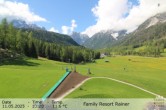 Archiv Foto Webcam Family Resort Rainer im Bergdorf Sexten 09:00