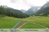 Archived image Webcam Family Resort Rainer, South Tyrol 13:00
