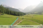 Archiv Foto Webcam Family Resort Rainer im Bergdorf Sexten 15:00