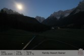 Archiv Foto Webcam Family Resort Rainer im Bergdorf Sexten 03:00
