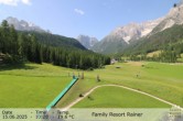 Archiv Foto Webcam Family Resort Rainer im Bergdorf Sexten 09:00