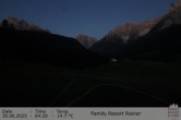 Archiv Foto Webcam Family Resort Rainer im Bergdorf Sexten 03:00