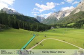 Archiv Foto Webcam Family Resort Rainer im Bergdorf Sexten 09:00