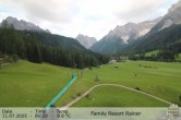 Archiv Foto Webcam Family Resort Rainer im Bergdorf Sexten 05:00