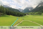 Archiv Foto Webcam Family Resort Rainer im Bergdorf Sexten 09:00