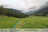 Archiv Foto Webcam Family Resort Rainer im Bergdorf Sexten 19:00