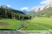 Archiv Foto Webcam Family Resort Rainer im Bergdorf Sexten 09:00