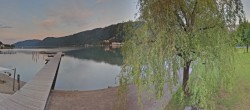 Archived image Webcam Lake Ossiacher See, Annenheim 19:00