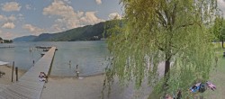 Archiv Foto Webcam Ossiacher See: Annenheim 13:00