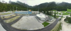 Archived image Webcam Antholz: biathlon stadium 13:00