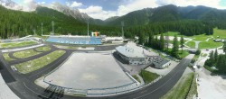 Archiv Foto Webcam Antholz: Biathlonstation 13:00