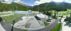 Archived image Webcam Antholz: biathlon stadium 13:00