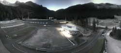 Archived image Webcam Antholz: biathlon stadium 06:00