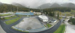 Archived image Webcam Antholz: biathlon stadium 13:00