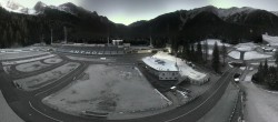 Archiv Foto Webcam Antholz: Biathlonstation 05:00