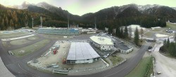 Archiv Foto Webcam Antholz: Biathlonstation 06:00
