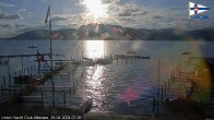Archived image Webcam Attersee: View at Union Yacht Club 06:00