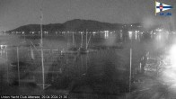 Archiv Foto Webcam Blick vom Union Yacht Club am Attersee 21:00