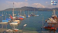 Archived image Webcam Attersee: View at Union Yacht Club 15:00