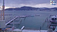 Archived image Webcam Attersee: View at Union Yacht Club 06:00