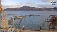 Archived image Webcam Attersee: View at Union Yacht Club 13:00