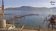 Archived image Webcam Attersee: View at Union Yacht Club 09:00