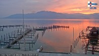 Archiv Foto Webcam Blick vom Union Yacht Club am Attersee 06:00