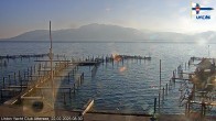 Archiv Foto Webcam Blick vom Union Yacht Club am Attersee 07:00