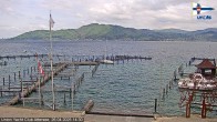 Archiv Foto Webcam Blick vom Union Yacht Club am Attersee 08:00