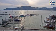Archived image Webcam Attersee: View at Union Yacht Club 06:00