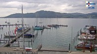 Archived image Webcam Attersee: View at Union Yacht Club 15:00