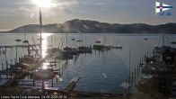 Archiv Foto Webcam Blick vom Union Yacht Club am Attersee 05:00