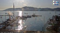 Archiv Foto Webcam Blick vom Union Yacht Club am Attersee 06:00